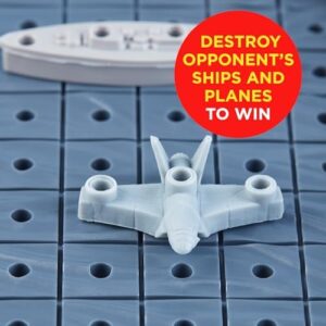Hasbro Gaming Battleship with Planes | 2-Player Strategy Board Games for Kids | Easter Gifts for Boys & Girls | Ages 7+ (Amazon Exclusive) - Image 6
