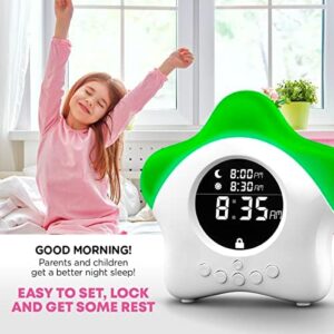 Stay-in-Bed Clock for Kids - Toddler Sleep Trainer, Night Light & Alarm - Image 5