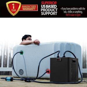 Chiller 2.0 for Ice Bath and Cold Plunges Including All Hoses and Pumps. 1/3 HP, 2/3 HP, 1 HP Models - Image 6