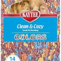 Kaytee Clean & Cozy Colors, Small Animal Bedding with Extreme Odor Control, Kaleidoscope, 24.6 Liters