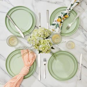 HIKAA 20PCS Silverware Set, Modern Flatware Set Service for 4, Cutlery Set for Home, Kitchen and Restaurant, Mirror Polished, Dishwasher Safe - Image 3