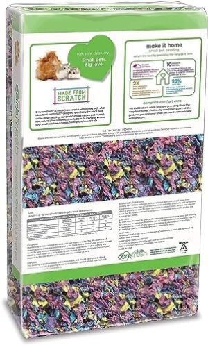 Carefresh 99% Dust-Free Confetti Natural Paper Small Pet Bedding with Odor Control, 23 L - Image 3