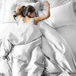 EaseHome Sheets for Queen Size Bed White - Deep Pocket to 18 inches Mattress 4 Piece - Premium Bedding Sheets & Pillowcases Collection - Extra Soft - Image 7