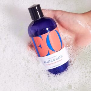 EO Bubble Bath, 12 Ounce (Pack of 1), Rose Geranium, Plant-Based, Botanical Extracts - Image 5