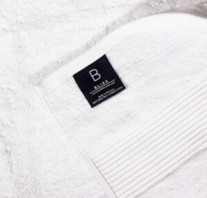 Luxury Extra Large Oversized Bath Towels | Hotel Quality Towels | 650 GSM | Soft Combed Cotton Towels for Bathroom | Thick & Fluffy Bath Sheets | White - 4 Pack - Image 6