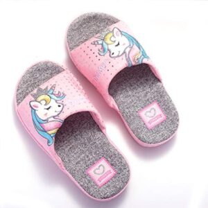 Kids Family Unicorn Slippers Household Anti-Slip Indoor Home Slippers for Girls and Boys - Image 7