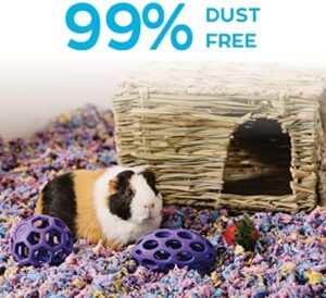 Carefresh 99% Dust-Free Confetti Natural Paper Small Pet Bedding with Odor Control, 10 L - Image 5