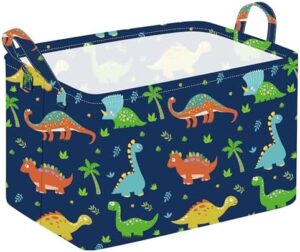 Rectangle Kids Shelf Basket Nursery Storage Basket Laundry Basket Laundry Hamper with Handles,Baby Toys Storage Box and Bins Toys Gift Basket for Boys and Girls