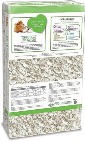 carefresh 99% Dust-Free White Natural Paper Small Pet Bedding with Odor Control, 23 L - Image 3