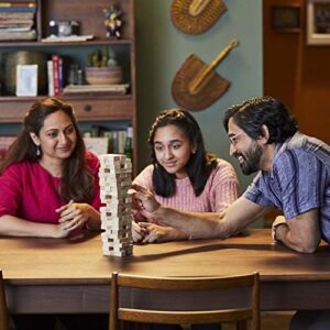 Hasbro Gaming Jenga Wooden Blocks Stacking Tumbling Tower Game | Party Games for Kids & Families | Easter Basket Stuffers | Ages 6+ (Amazon Exclusive) - Image 10