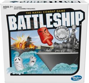Hasbro Gaming Battleship with Planes | 2-Player Strategy Board Games for Kids | Easter Gifts for Boys & Girls | Ages 7+ (Amazon Exclusive)
