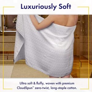 Ultra Soft & Stylish 700 GSM Luxury Bath Sheets | Pack of 2 | Extra Large 35x70 Inches | 100% Zero-Twist, Long-Staple Cotton | Remarkably Absorbent (Eucalyptus Green) - Image 3