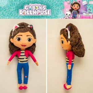 Franco DreamWorks Gabby's Dollhouse Kids Bedding Super Soft Plush Decorative Throw Cuddle Pillow, (Officially Licensed Product) - Image 4