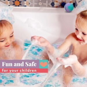 Bubbly Belle Bath Bombs XXL Gift Set, 12 Extra Large Handmade Aromatherapy Fizzies with Essential Oil Blends and Epsom Salt, Vegan for Women, Men, Kids - Image 7