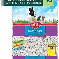 Kaytee Clean & Cozy Lavender Bedding For Pet Guinea Pigs, Rabbits, Hamsters, Gerbils, and Chinchillas, 49.2 Liters