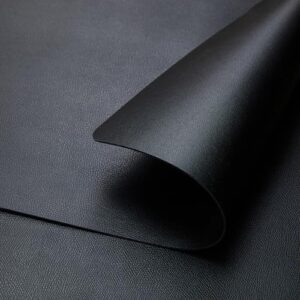 DOLOPL Placemats Set of 6, Black Waterproof Faux Leather Heat Resistant Mats for Kitchen Dining Room Table Decorations, Anti Slip Dining Table Place Mats for Indoor & Outdoor Use - Image 6