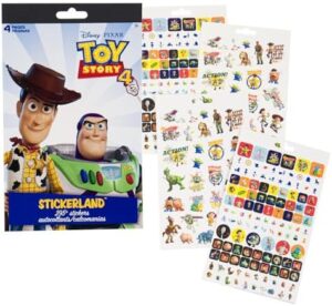 Toy Story Twin Bedding Set - Bundle with Buzz and Woody Bedspread, Flat Sheet, Fitted Sheet, and Pillowcase, Stickers, Tattoos More | Bedroom Decor - Image 7