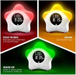 Stay-in-Bed Clock for Kids - Toddler Sleep Trainer, Night Light & Alarm - Image 2
