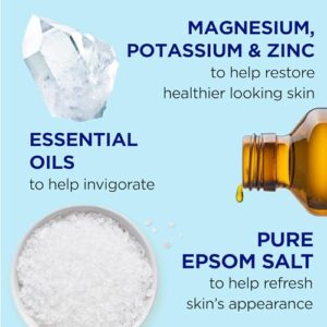 Dr Teal's Foaming Bath with Pure Epsom Salt, Restorative Minerals with Magnesium, Potassium, Zinc & Essential Oils, 34 fl oz (Pack of 4) - Image 2