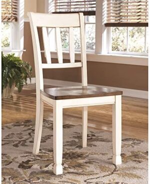 Signature Design by Ashley WhiteOwing Dining Chair, Brown/Cottage White - Image 2