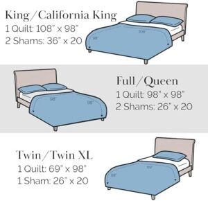 Southshore Fine Living, Inc. Oversized King Quilt Bedding Set, Soft Microfiber, Easy Care Stain and Pet Hair Resistant Bedding, California/King Size Quilt Coverlet Bedspread Set w/2 Shams, Dark Taupe - Image 8