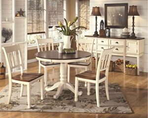 Signature Design by Ashley WhiteOwing Dining Chair, Brown/Cottage White - Image 6