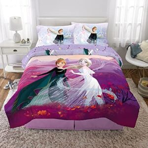 Disney Frozen 2 Kids Bedding Super Soft Comforter And Sheet Set, 5 Piece Full Size, "Official" Disney Product By Franco - Image 5