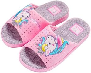 Kids Family Unicorn Slippers Household Anti-Slip Indoor Home Slippers for Girls and Boys