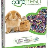 Carefresh 99% Dust-Free Confetti Natural Paper Small Pet Bedding with Odor Control, 23 L