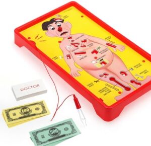 Operation Electronic Board Game, Family Games for Kids Ages 6+, Kids Board Games for 1+ Players, Funny Games for Kids, Kids Gifts (Amazon Exclusive) - Image 2