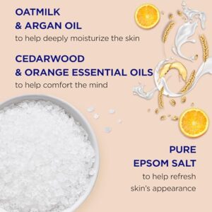 Dr Teal's Pure Epsom Magnesium Salt Soak, Soothe & Comfort with Oat Milk & Argan Oil, 3 lbs - Image 3