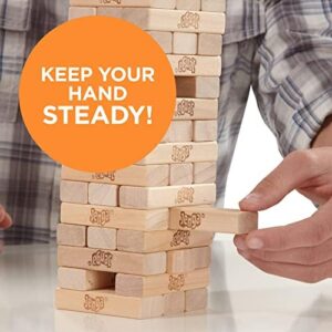 Hasbro Gaming Jenga Wooden Blocks Stacking Tumbling Tower Game | Party Games for Kids & Families | Easter Basket Stuffers | Ages 6+ (Amazon Exclusive) - Image 5