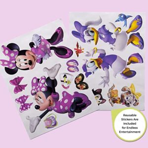 Delta Children Disney Minnie Mouse 6 Bin Design and Store Toy Organizer - Image 7