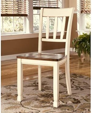 Signature Design by Ashley WhiteOwing Dining Chair, Brown/Cottage White - Image 5