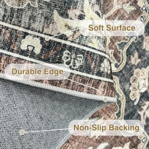 Large 8' x 10' Soft Non Slip & Shedding Washable Living Dining Room Mat for Dorm Kitchen Nursery Dining Bedroom Carpet Studio - Image 4