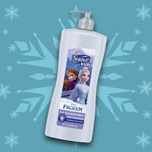 Suave Kids 3 in 1 Enchanted Berry Shampoo, Conditioner, & Body Wash,Dermatologist Tested and Tear-free 28 Oz, (Pack of 4) Packaging may vary - Image 6