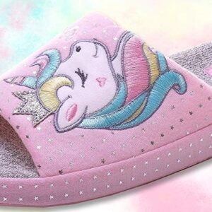 Kids Family Unicorn Slippers Household Anti-Slip Indoor Home Slippers for Girls and Boys - Image 4