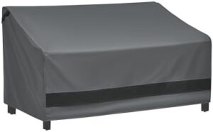 loriano Patio Furniture Covers, 3-Seater 100% Waterproof for Loveseat Couch Outdoor Sofa, Heavy Duty 600D Oxford Fabric, Premium PVC Coating for Sun Fade Resistance, 79" W x 37" D x 35" H