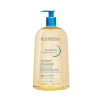 Bioderma Atoderm Shower Oil, Cleansing Oil For Face & Body, Nourishing Cleansing Oil For Dry to Atopic Sensitive Skin For Softer & Smooth Skin For Your Whole Family