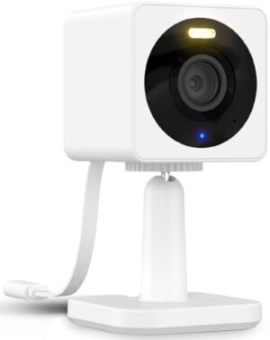 Wyze Cam OG Indoor/Outdoor 1080p Wi-Fi Smart Home Security Camera with Color Night Vision, Built-in Spotlight, Motion Detection, 2-Way Audio, Compatible with Alexa & Google Assistant, White