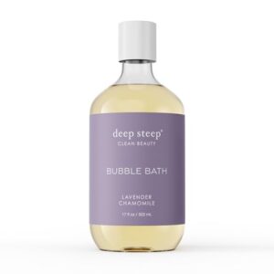 Deep Steep Bubble Bath, 17 oz (Lavender Chamomile)