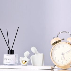 XMGZQ Mini Couple Statue Tv Stand Decor Items for Living Room Home Decor,Bedroom Decor for Couples Sculpture for Anniversary Wedding,Love Gifts for Couples 2025,Knick Knacks for Shelves - Image 5