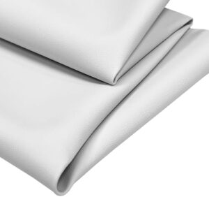 Faux Leather Fabric,54"x180" Thick Durable Synthetic Upholstery Leather Vinyl, Soft Smooth Waterproof, Durable,Replacement Renovate for Wallets, DIY Projects, Furniture, Car Seats 5 Yards-White - Image 7