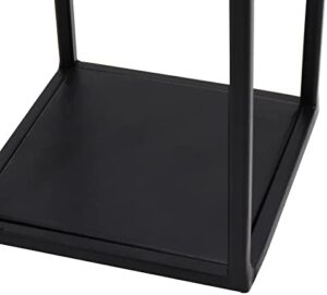 HPC Decor Modern Farmhouse Lanterrn Decor- Black Metal Candle for Christmas- Lanterns w/Timer Flickering Candles for Living Room,Home,Indoor, Outdoor,Table,Fireplace Mantle Décor - Image 8