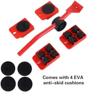 Furniture Lift Mover Tool Set, Furniture Movers with Four 360°Wheels, Furniture Lifter Tool,Furniture Mover Dolly Set for Refrigerator,Sofa - Image 5