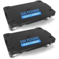 Furniture Dolly, 2 Pack Furniture Movers with Wheels, 530 LB Capacity, New Upgrade Completely Silent Technology, Moving Dolly Cart with Wheels