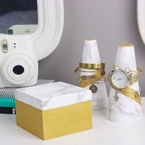 practicalWs Marble Wallpaper Granite Gray/White Paper Roll 23.6" x 196" Kitchen Countertop Cabinet Furniture is Renovated Thick PVC - Image 2