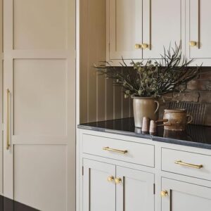 TUNNY 10 Pack Modern Round Cabinet Handle-5"/128mm Screw Spacing Champagne Bronze Furniture Hardware Handles for Kitchen Cabinets Bedroom Cabinet Pull - Image 5