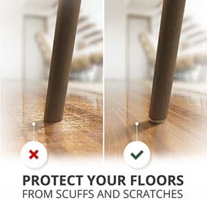 Felt Furniture Pads X-PROTECTOR 133 PCS Premium Furniture Pads - Felt Pads Furniture Feet Best Wood Floor Protectors - Protect Your Hardwood & Laminate Flooring! Brown and Beige - Image 4