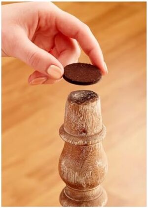 Scotch Felt Pads 162 PCS Brown, Felt Furniture Pads for Protecting Hardwood Floors, Round, Assorted Sizes Value Pack, Self-Stick design, Protecting from nicks, dents and scratches (SP847-NA) - Image 8